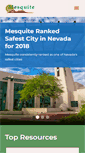 Mobile Screenshot of mesquitenv.gov